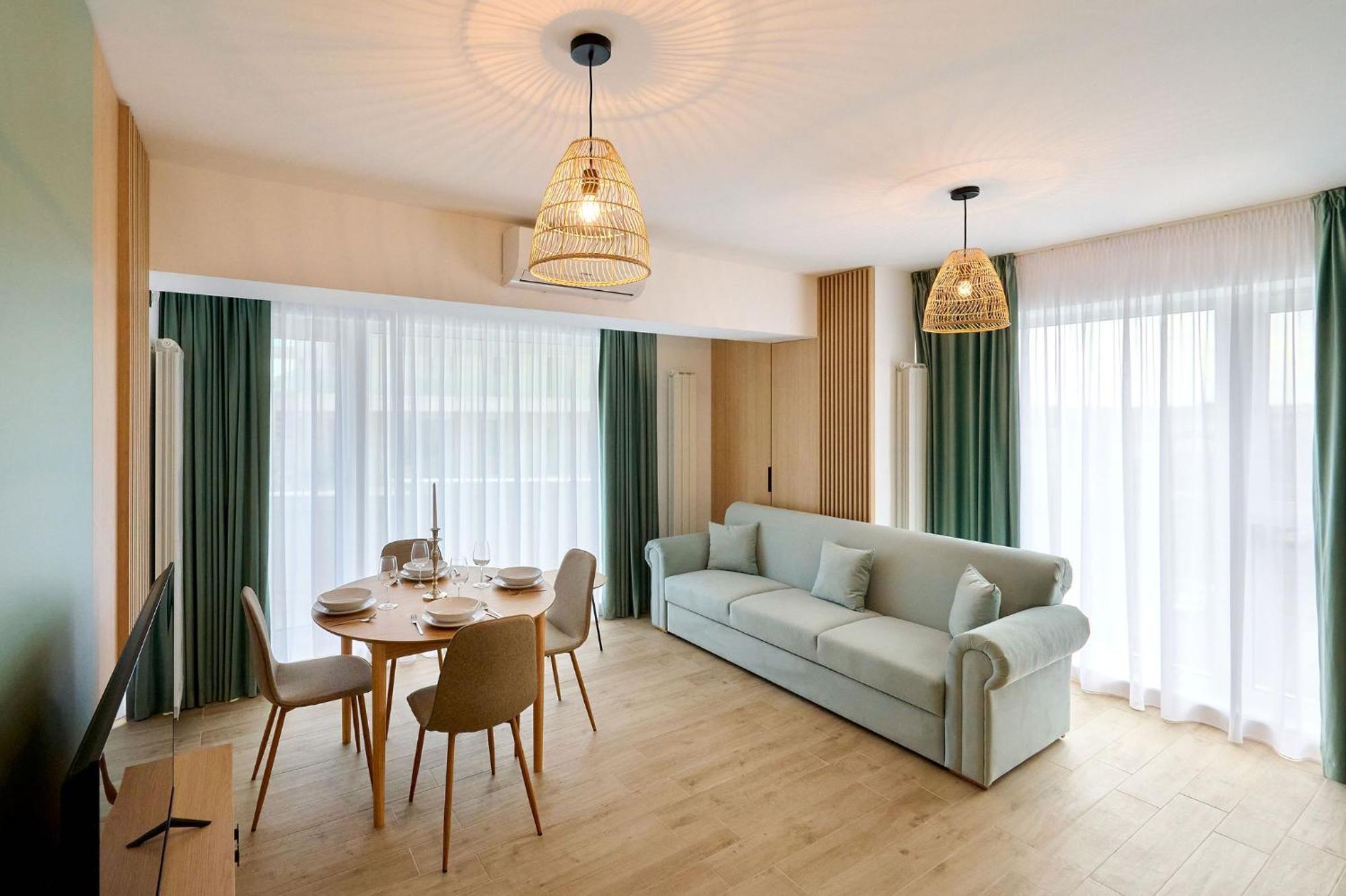 Summer Residence Apartment In Infinity Beach Resort - Parking Mamaia Eksteriør bilde